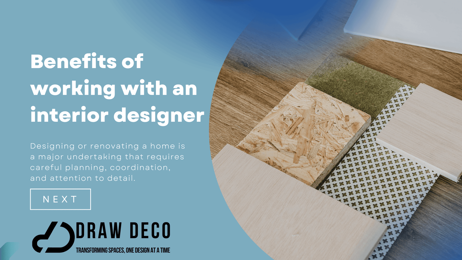 Working with an Interior Designer
