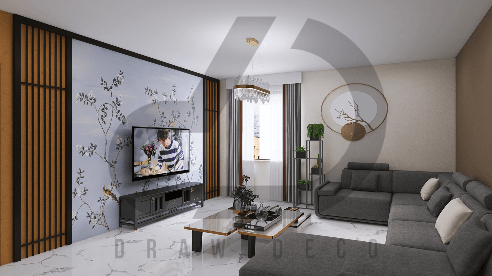 DrawDeco-Living Room (7)
